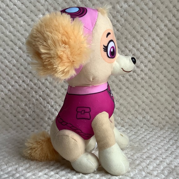 Paw Patrol Plush Skye Nickelodeon Spin Master Stuffed Animal Toy Pink Girl Dog - Picture 2 of 9